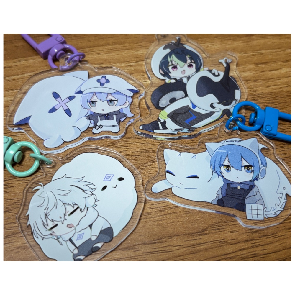 非公式 Dyticaアクリルキーホルダー