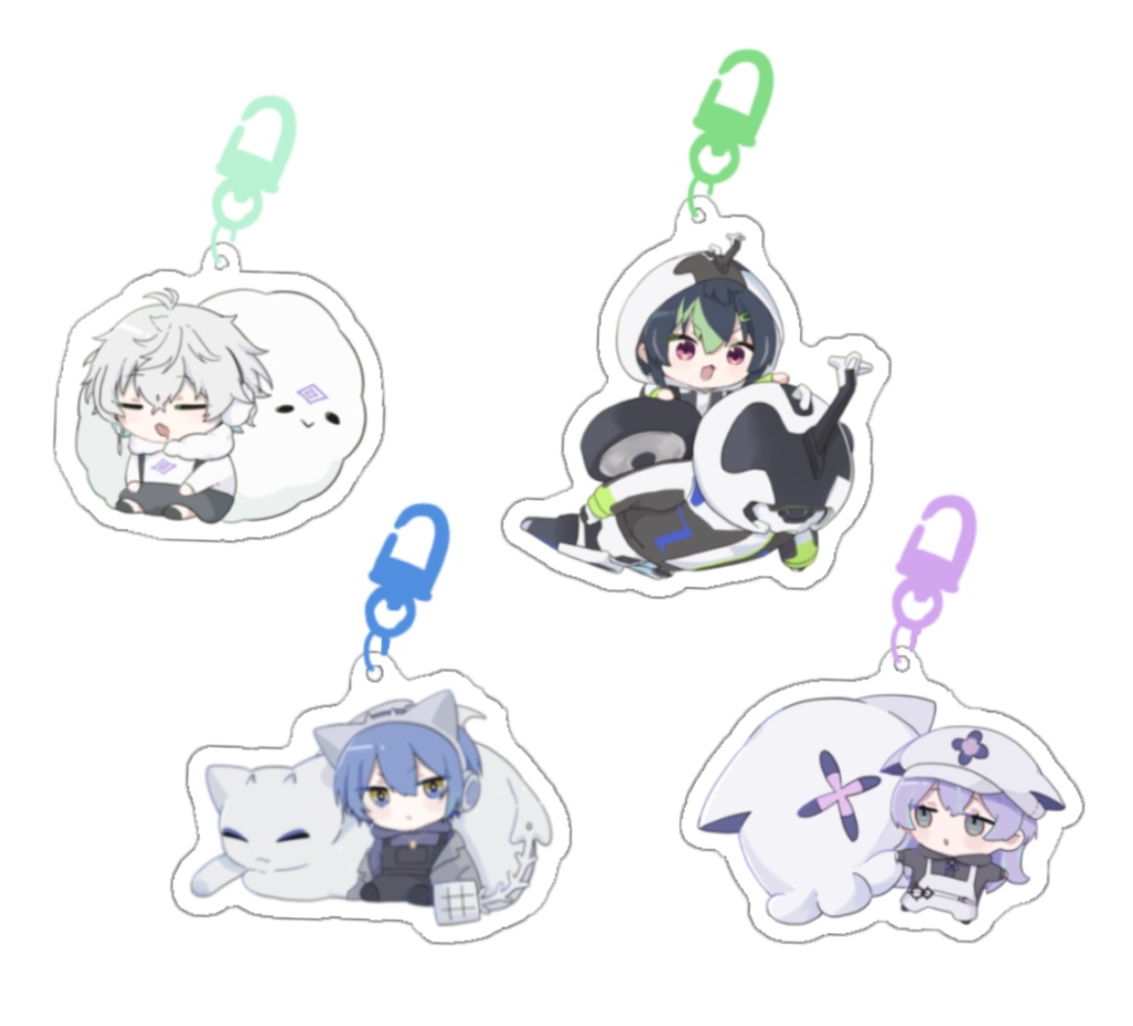 非公式 Dyticaアクリルキーホルダー