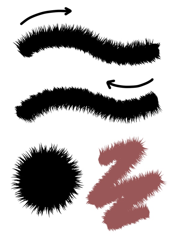 ファーブラシ/クリスタ