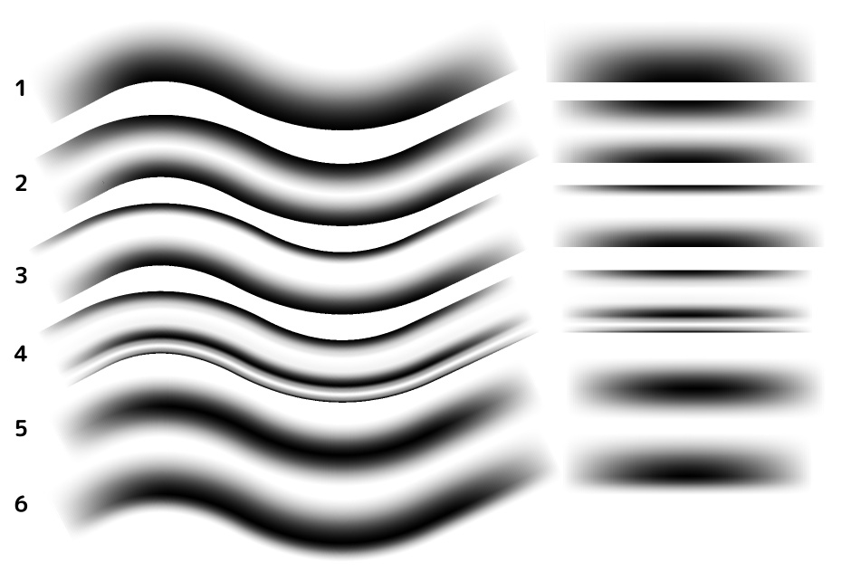 グラデーションブラシセット/クリスタ