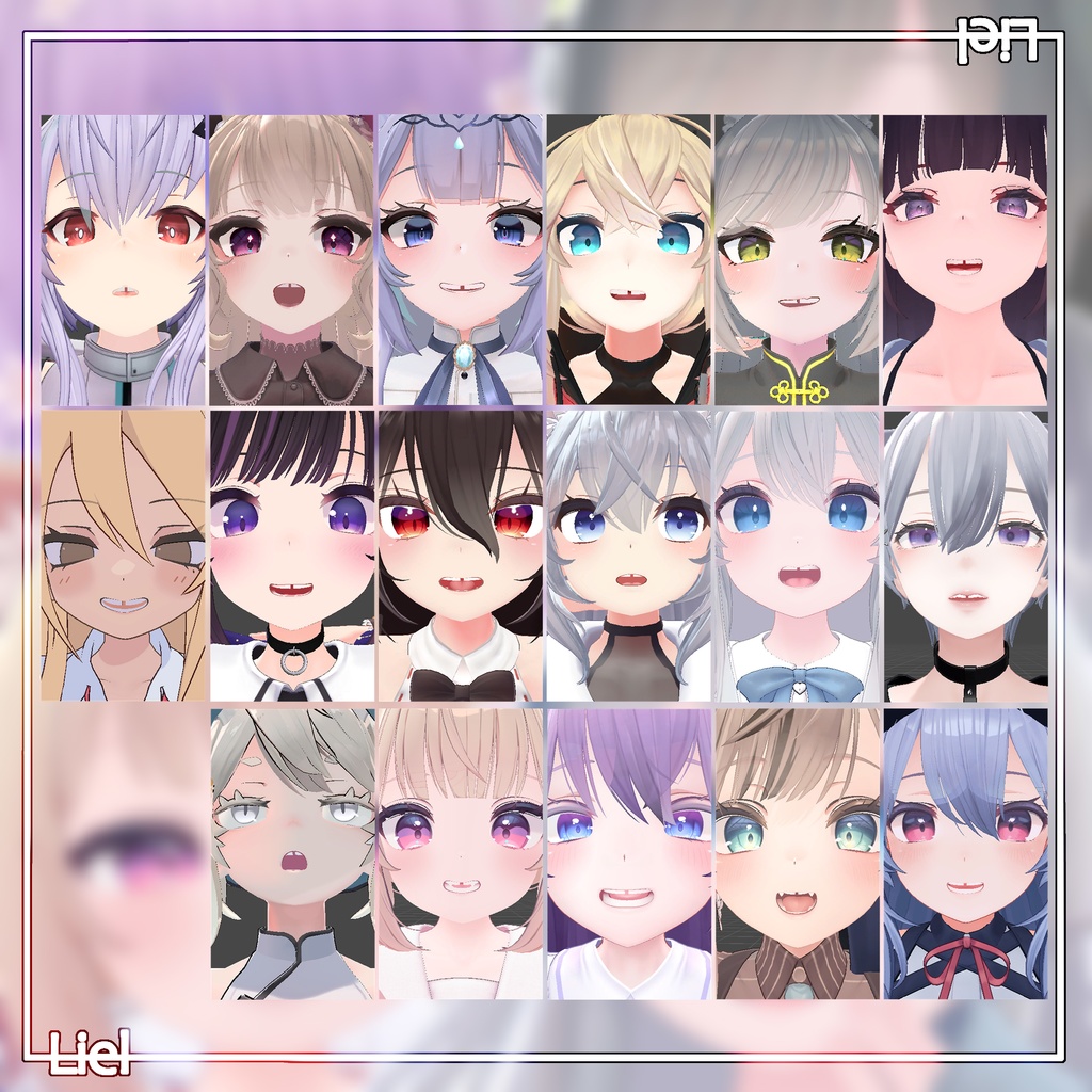 【17avatars】Diastema~Teeth Gap 歯の隙間