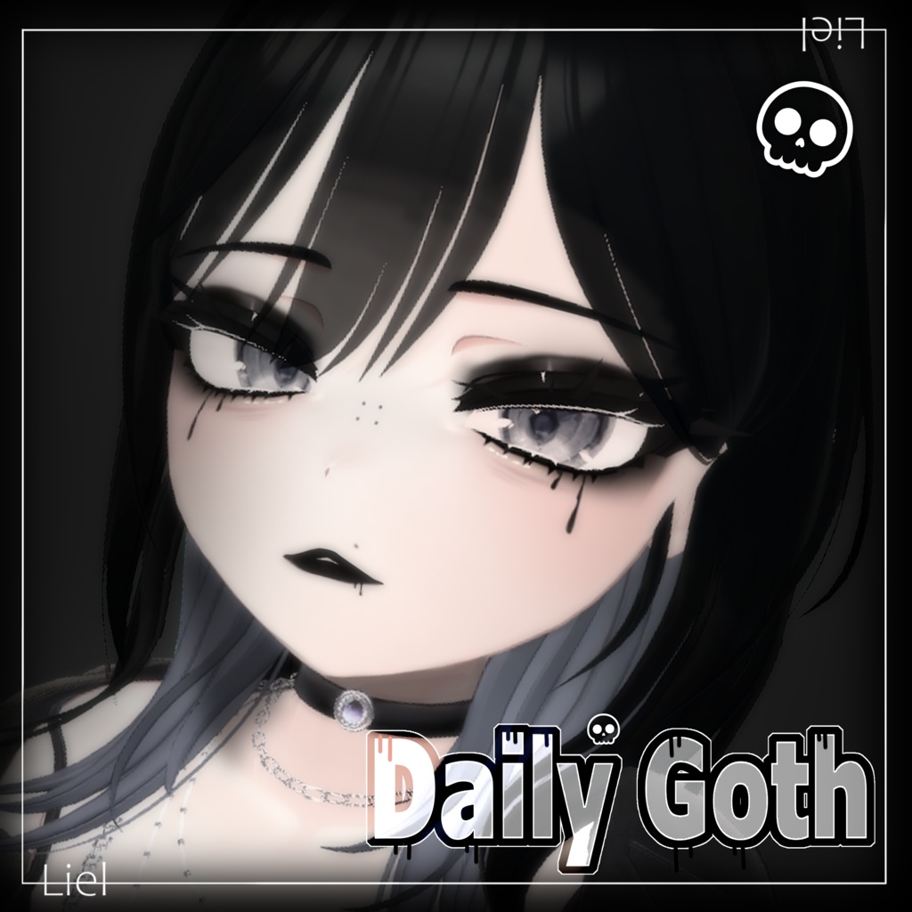 Daily Goth Manuka Makeup | 「マヌカ」毎日のゴスメイク