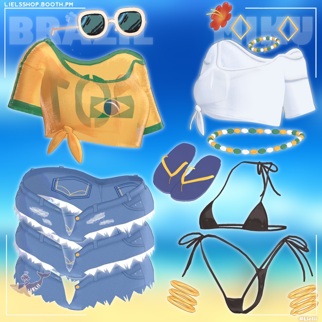 ☀️ Brazil Miku 🌸 VOL.2 【11avatars】