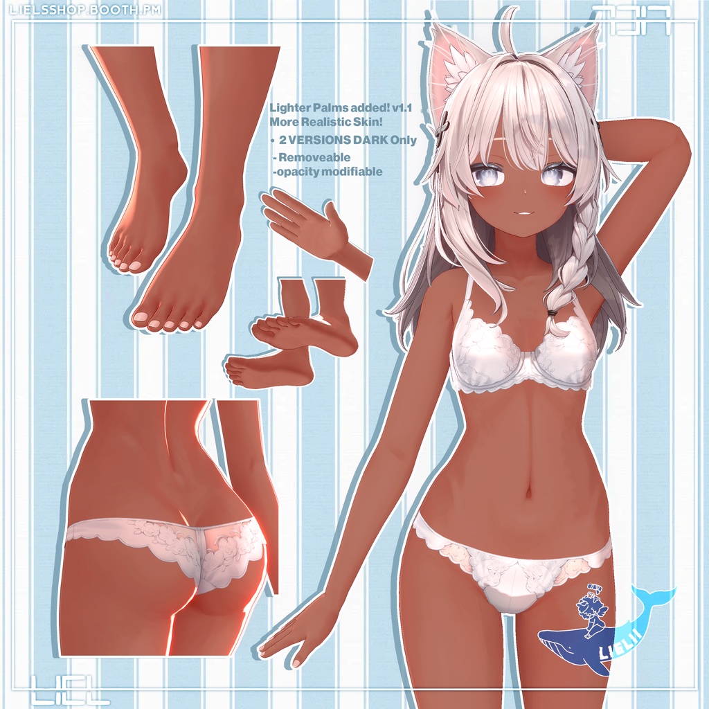 肌の質感 Natural Skin Texture / Shinano 「しなの」 V1.2