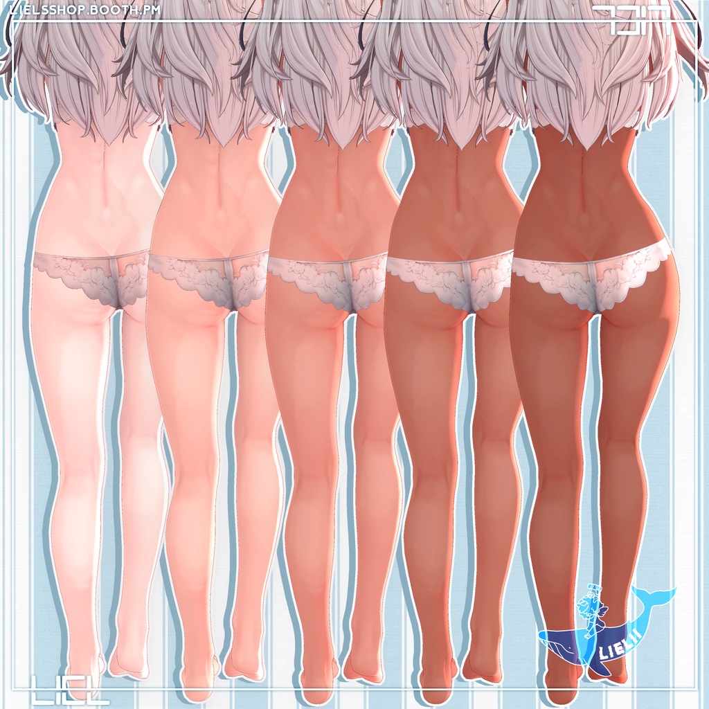 肌の質感 Natural Skin Texture / Shinano 「しなの」 V1.2