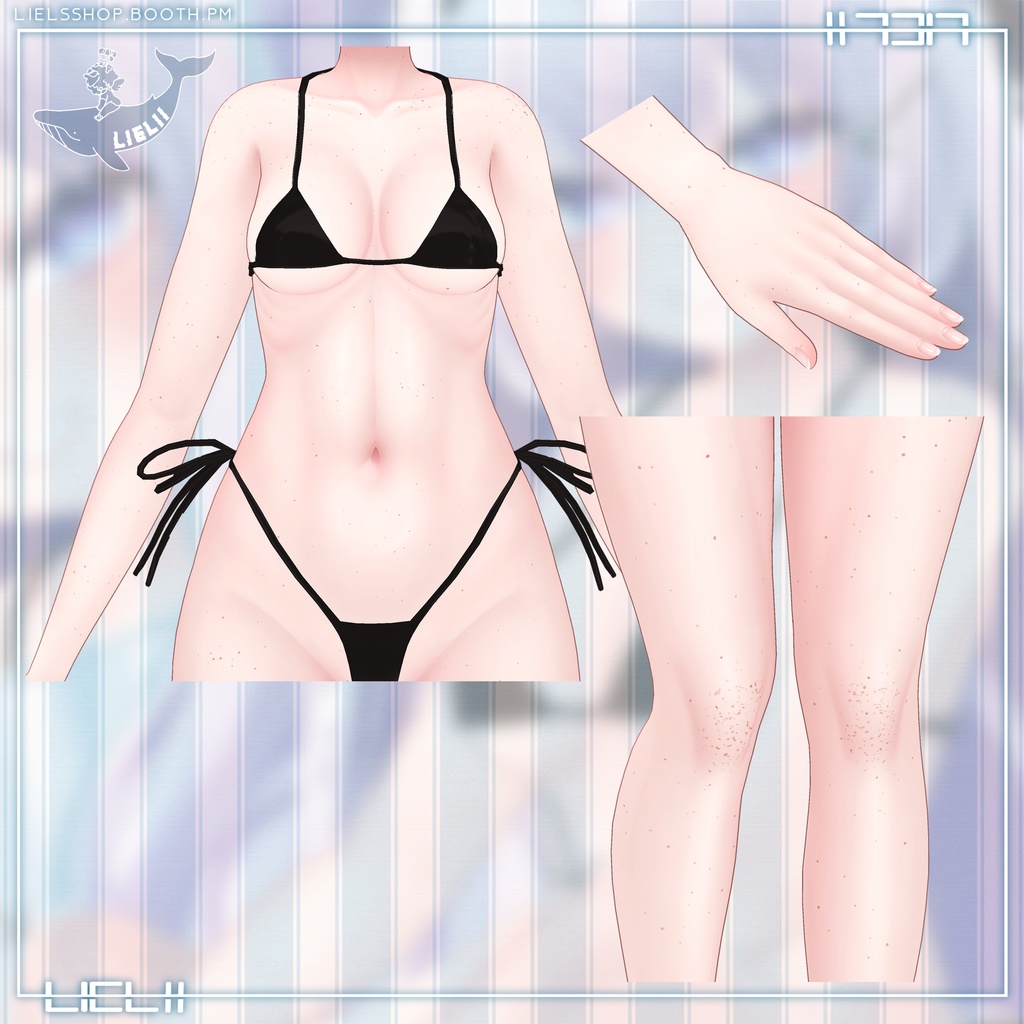 【14avatars】【FULLBODY FRECKLES! 全身にそばかす!】v1.1