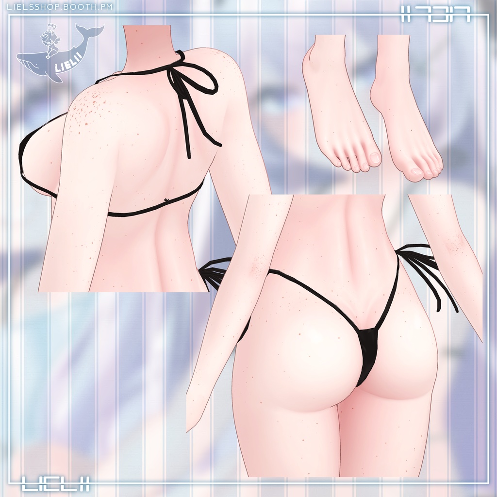 【14avatars】【FULLBODY FRECKLES! 全身にそばかす!】v1.1