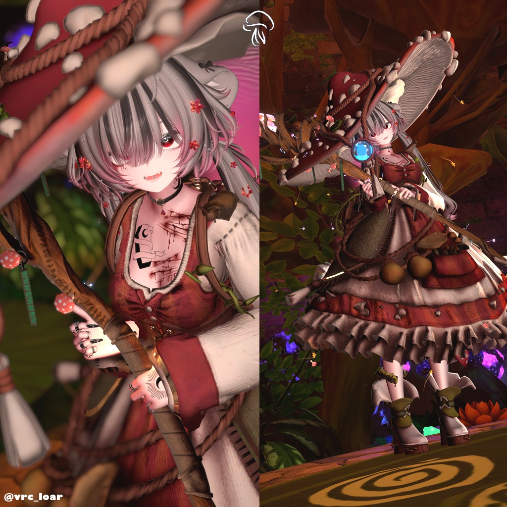 🍄 ANAPUA 🍃 【20avatar】~【ギミック付き衣装】