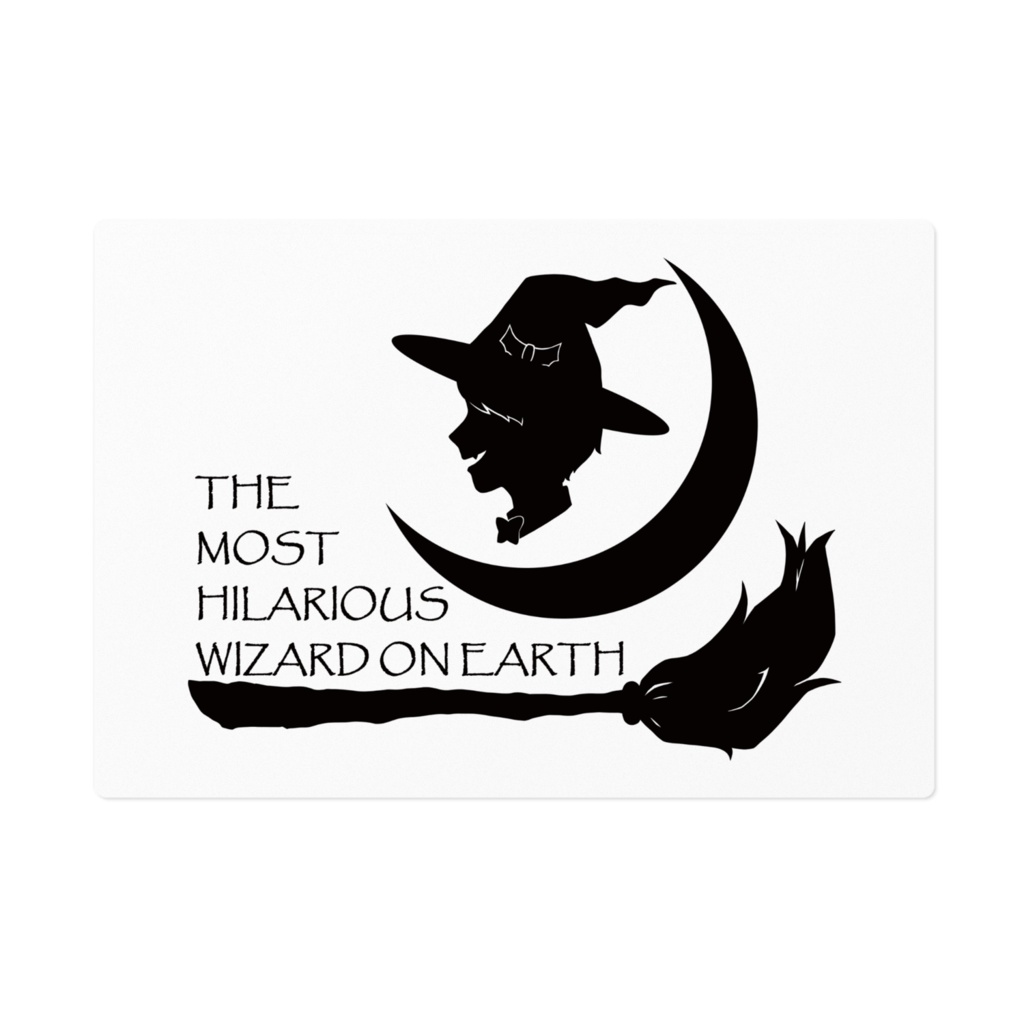魔法使いのステッカー(白)