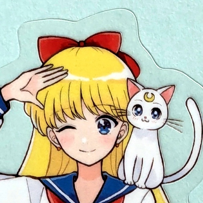 セーラームーンステッカー