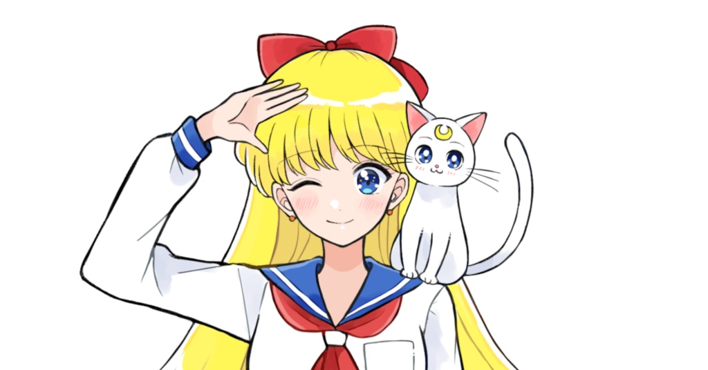 セーラームーンステッカー