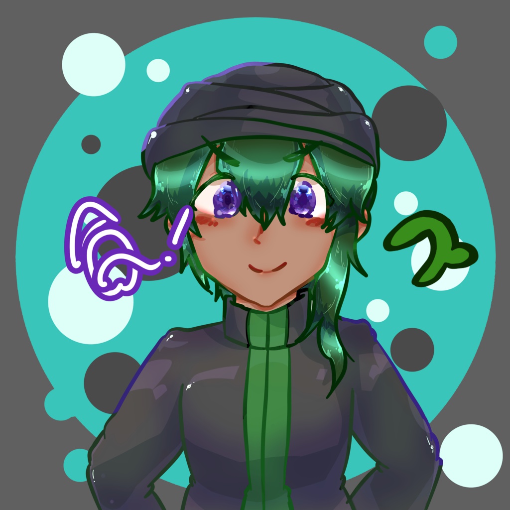 ラフズスタイル缶バッチ(クーロン)