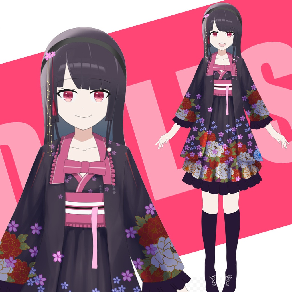 【Live2D model】Doll series No1 ドールシリーズ No1