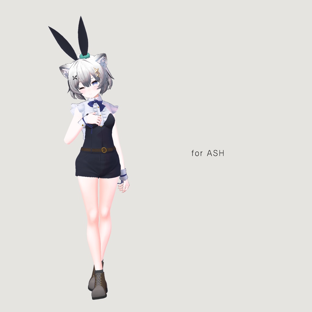 【複数アバター対応】カジュアルバニー Casual Bunny