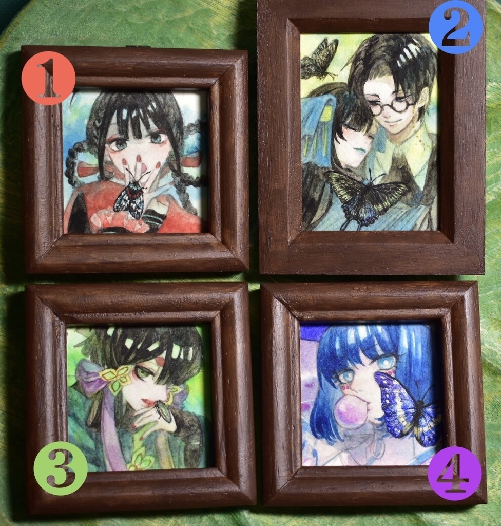 昆虫擬人化シリーズ 第1弾 影月堂 Booth