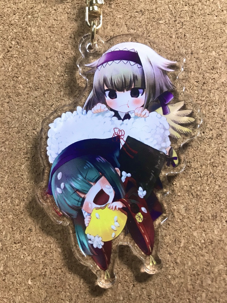 アクリルキーホルダー4種