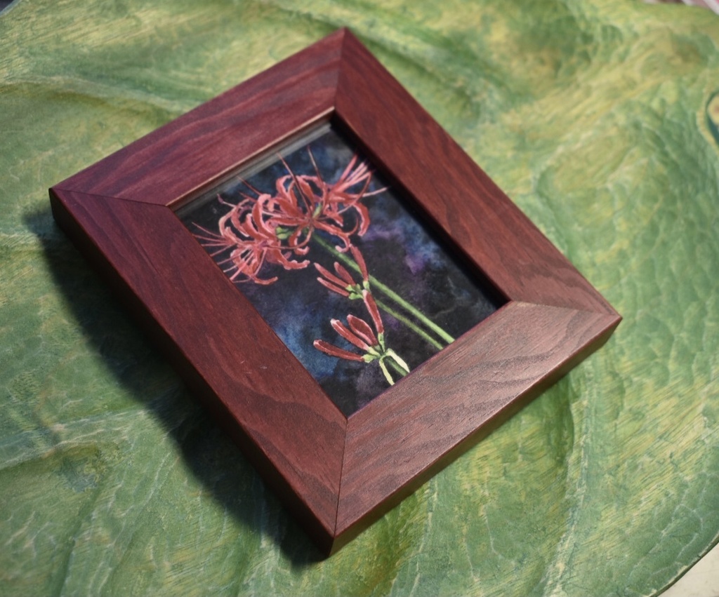 自然風景・ミニ原画2点