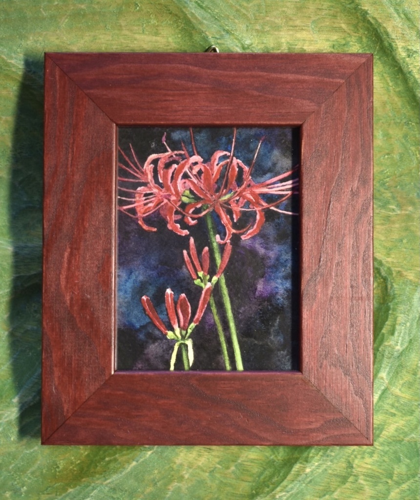 自然風景・ミニ原画2点