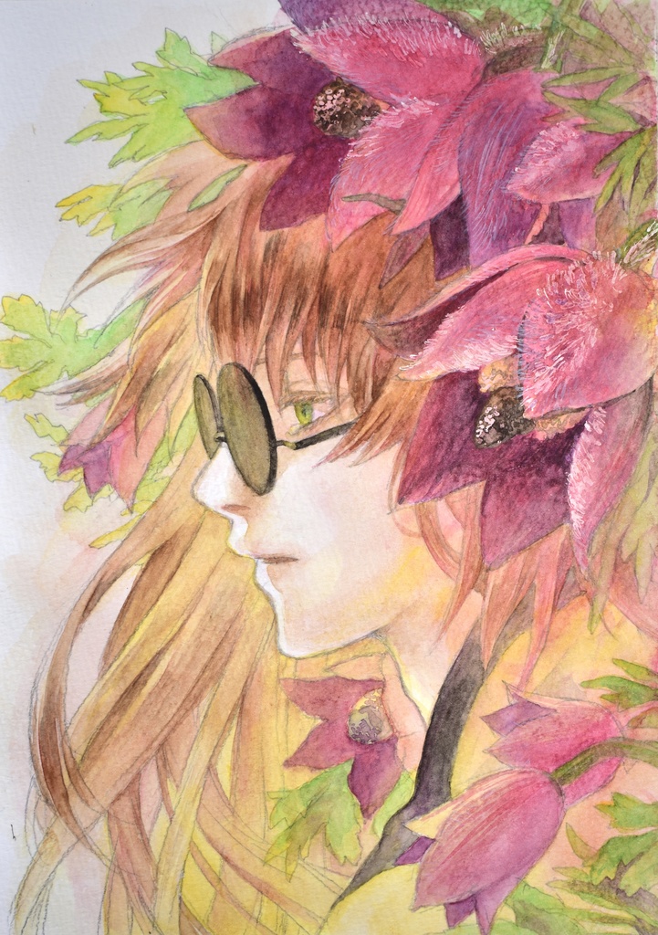 過去作水彩原画6種