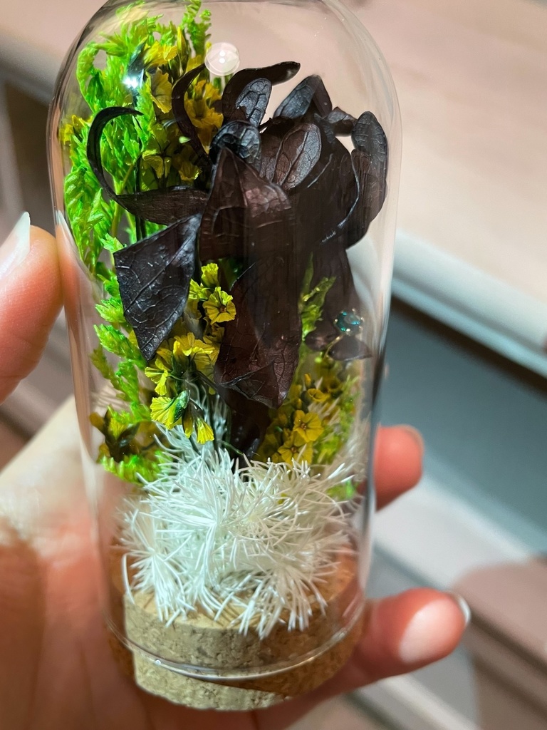 【受注生産】ガラスドーム・ドライフラワー