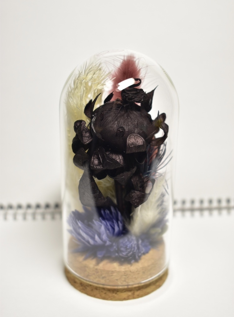 【受注生産】ガラスドーム・ドライフラワー