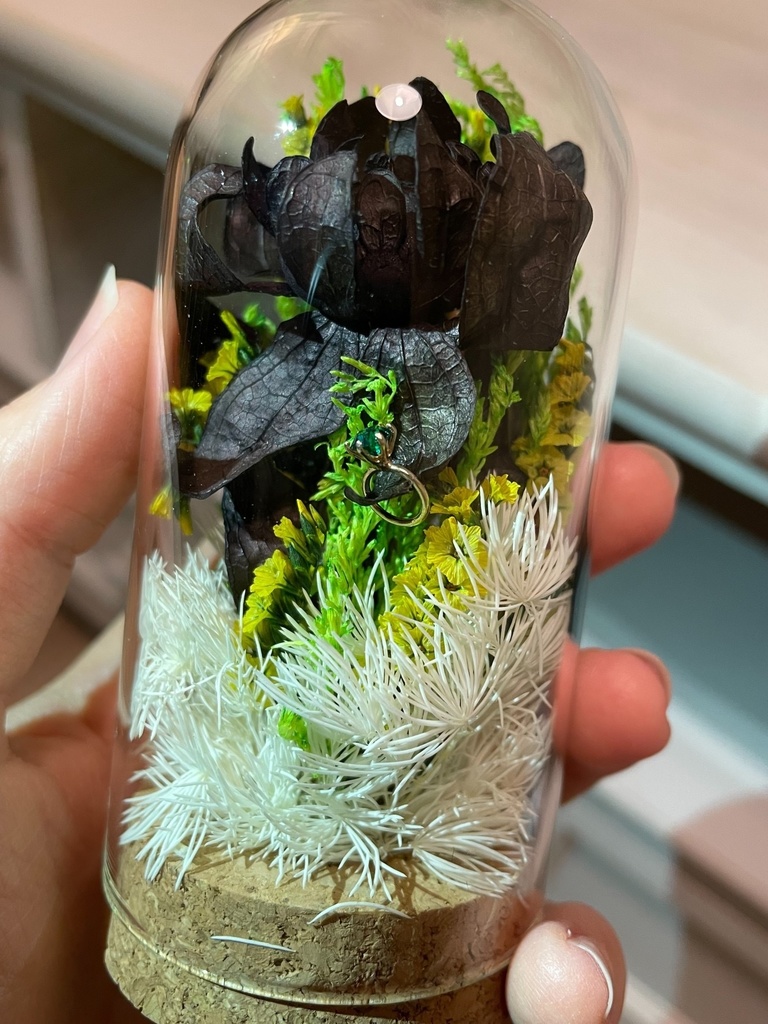 【受注生産】ガラスドーム・ドライフラワー