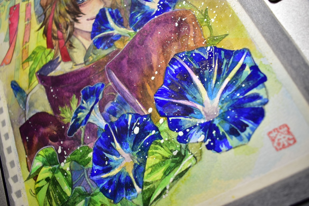 夏の額装作品 2種