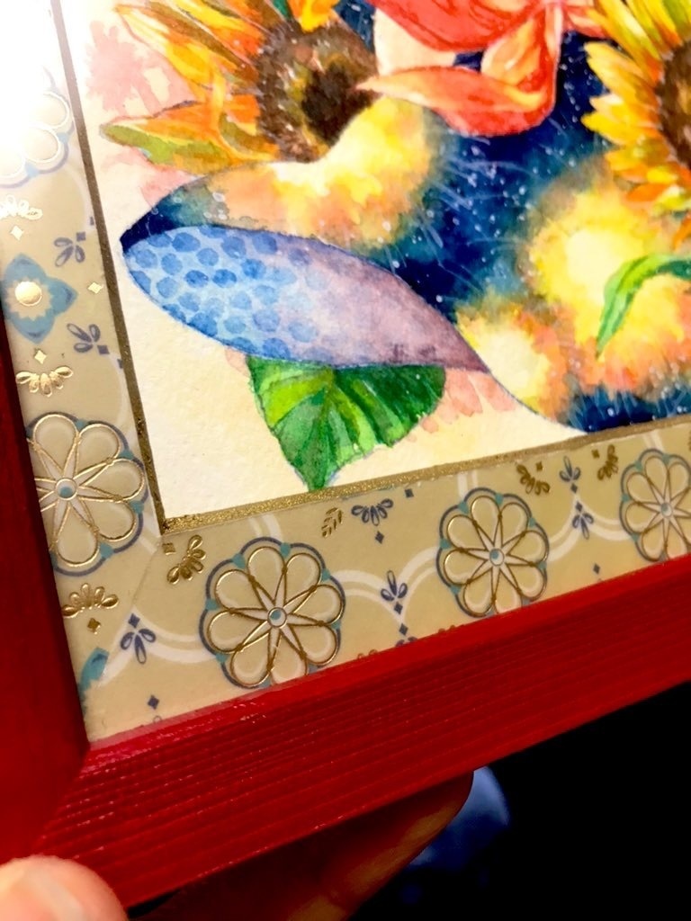 夏の額装作品 2種