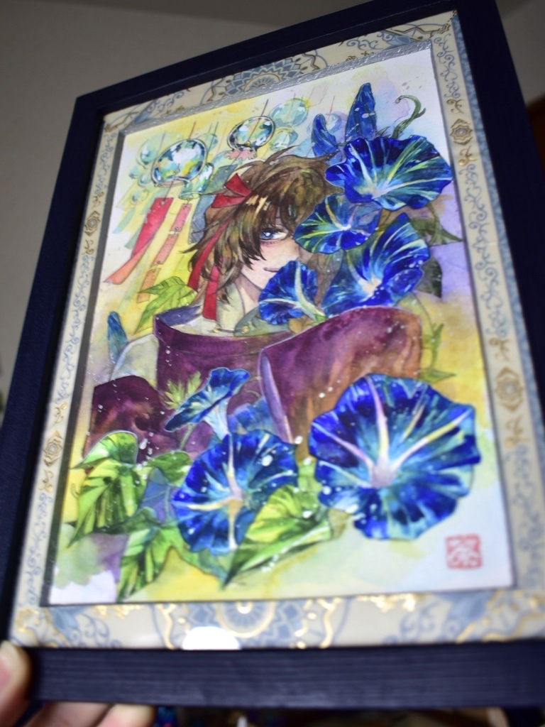 夏の額装作品 2種