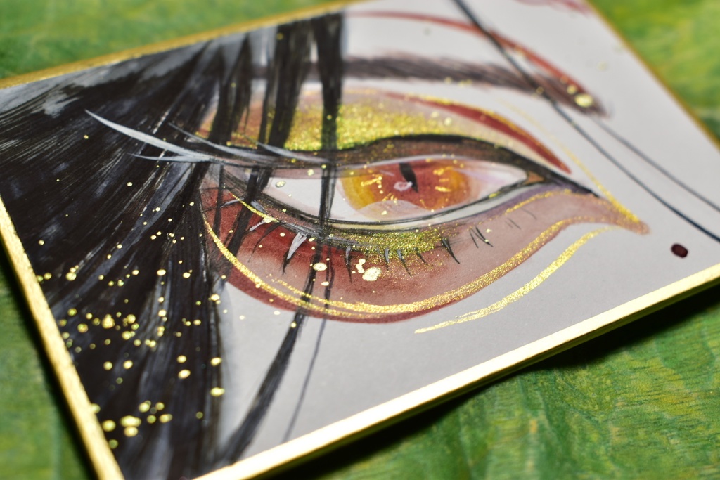 ミニ色紙「麗眼-れいがん-」シリーズ4種