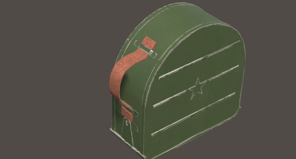 【VRChat向け】DP27/28軽機関銃 弾薬箱付き