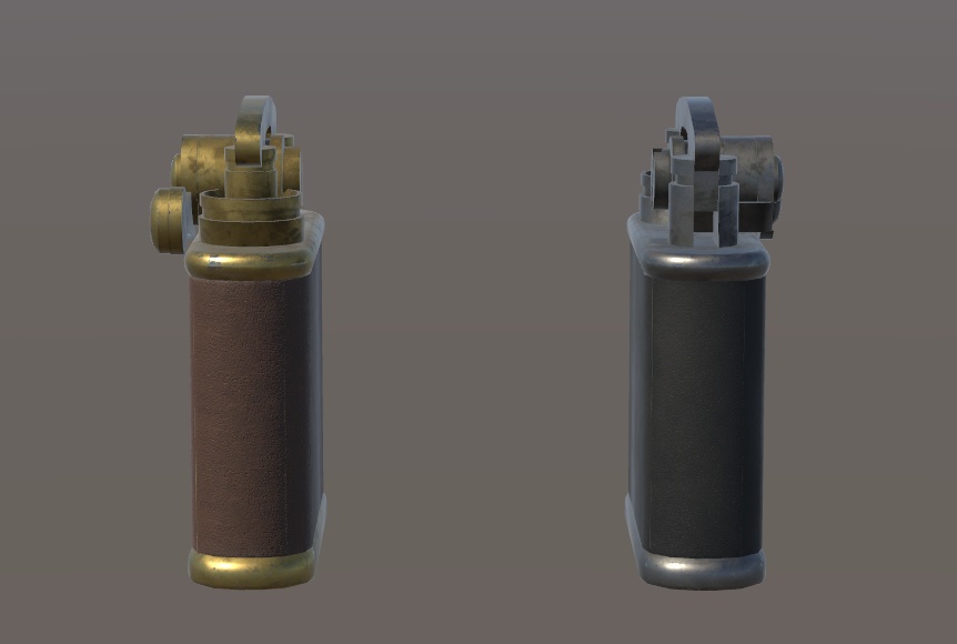 【3Dモデル】アンティークライター