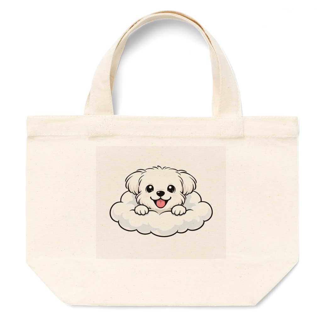雲ぴょこぽんちゃんトート