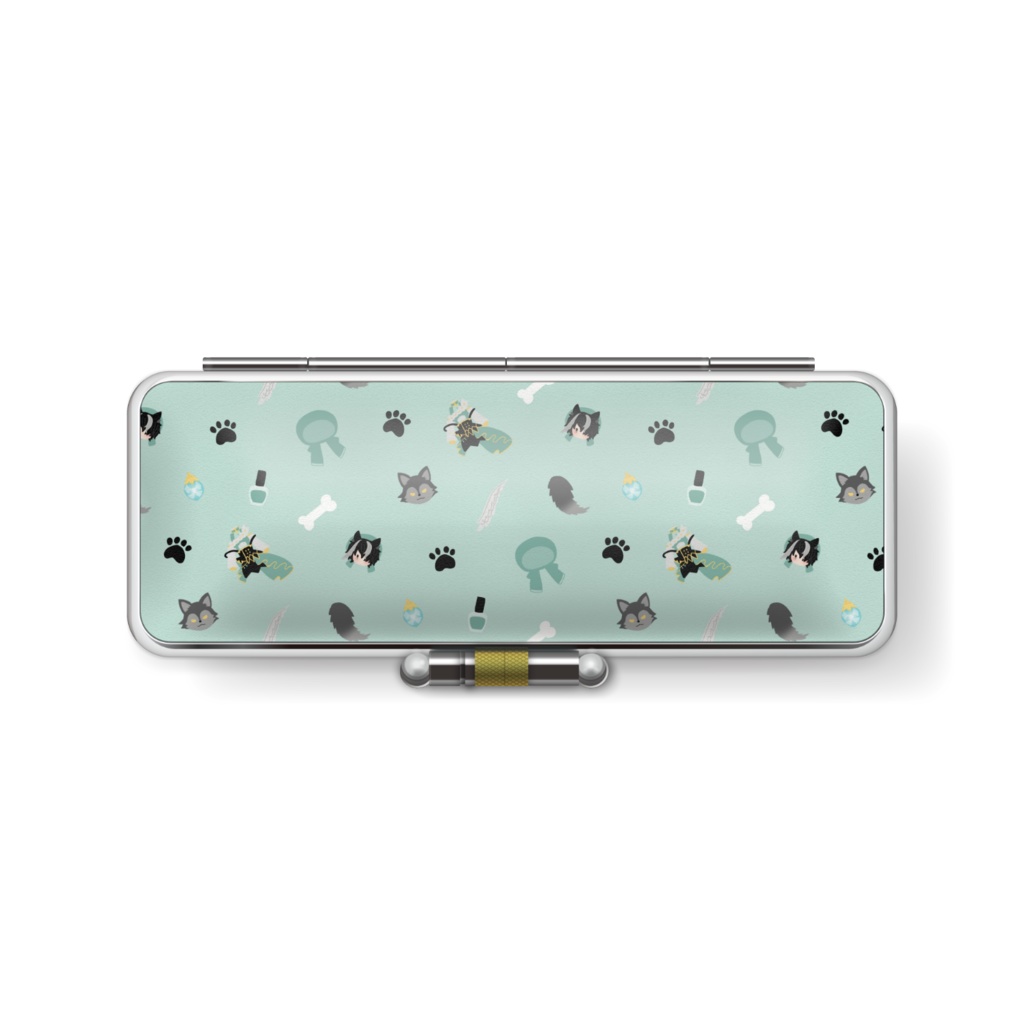 黒狼がお 印鑑ケース