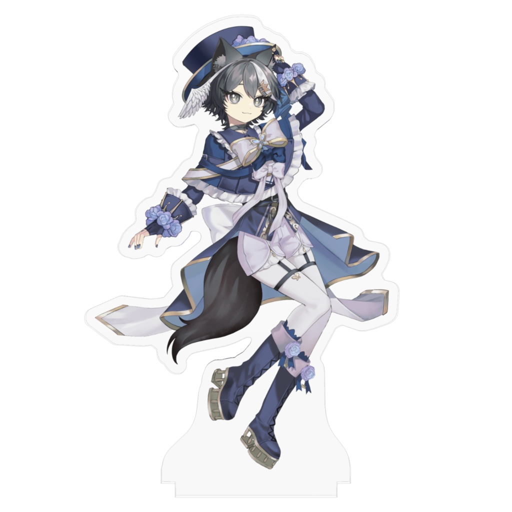 黒狼がお アクリルフィギュア ゴシック衣装ver.