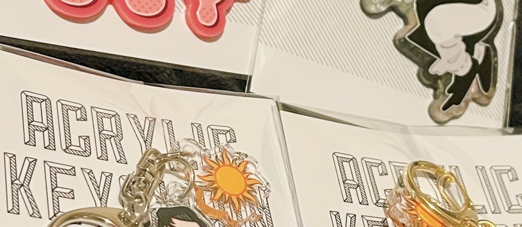 アクリルキーホルダー