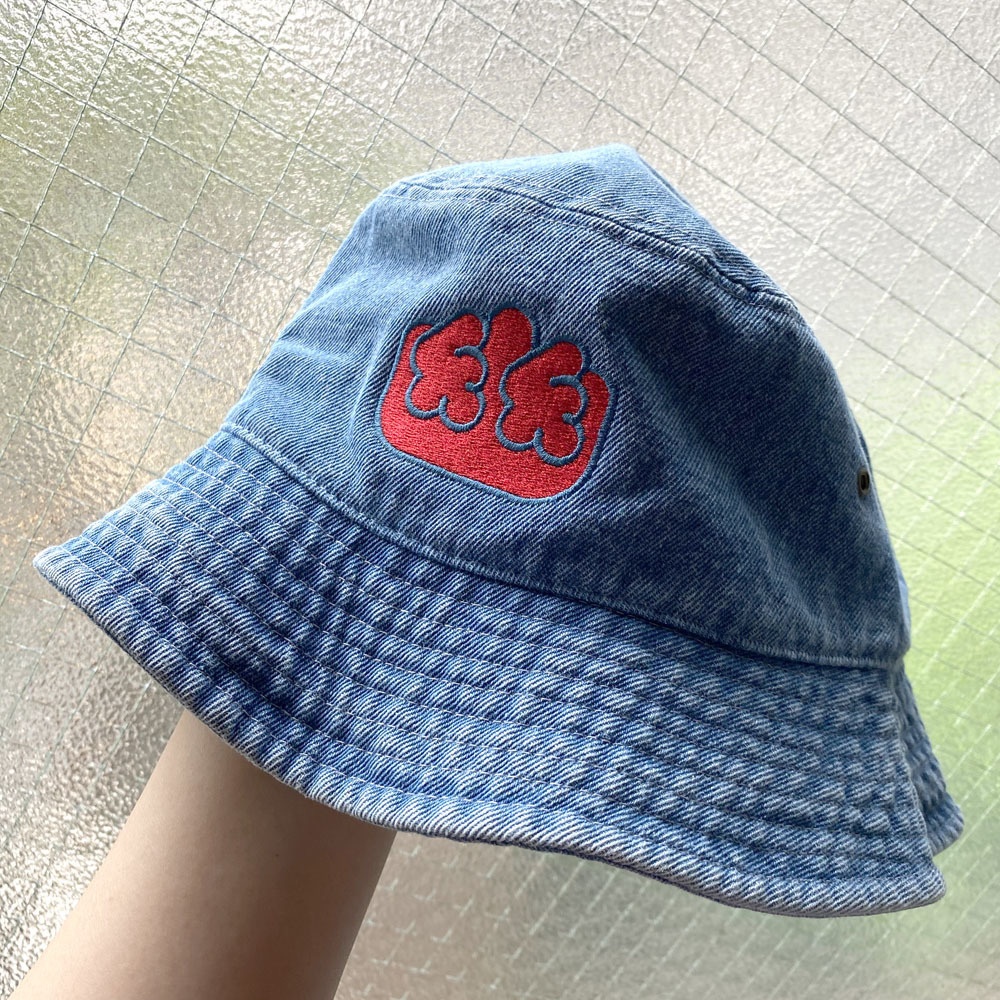 モコっとした幽バケットハット