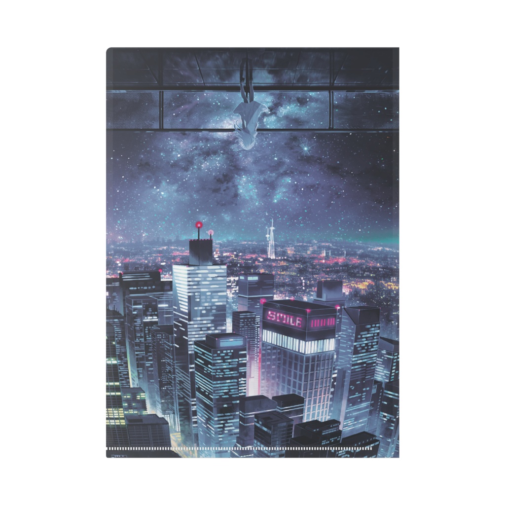 上から目線のクリアファイル