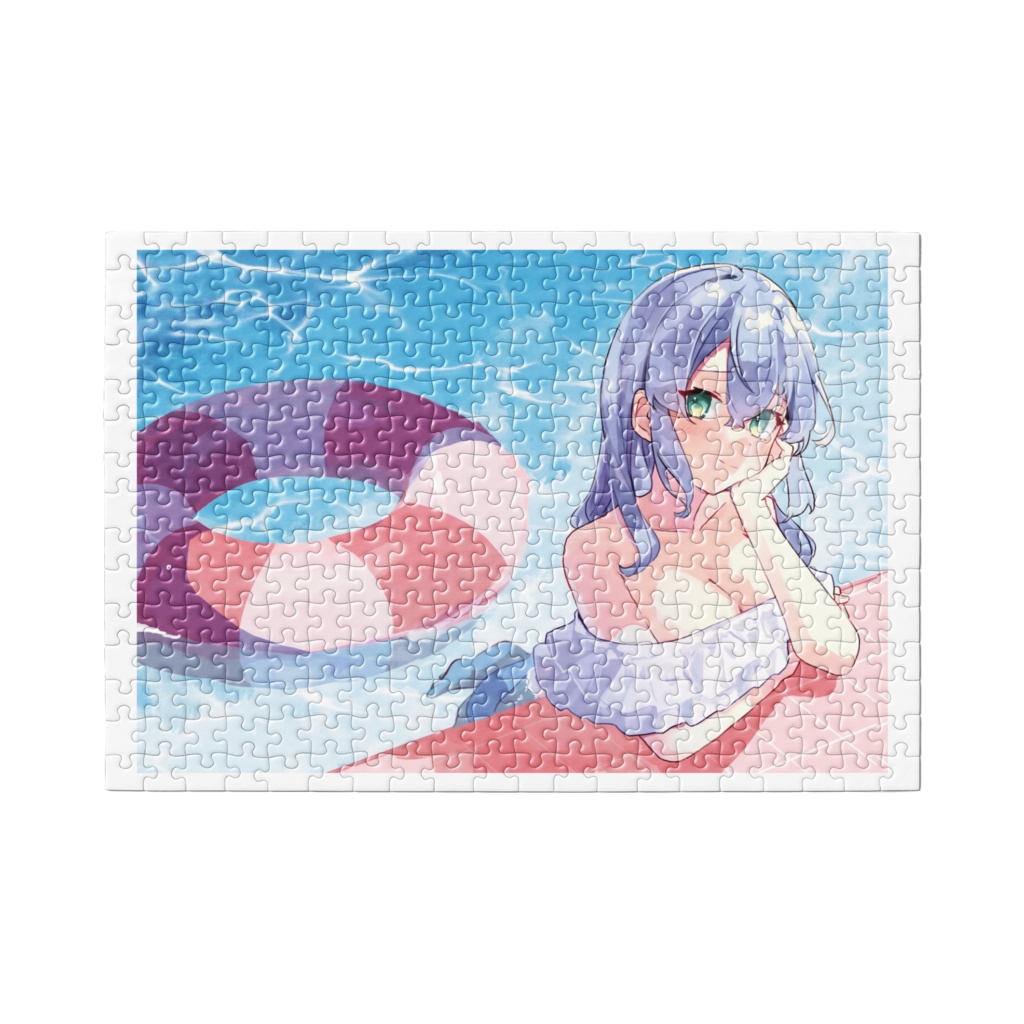 潤井戸水着パズルプールver.