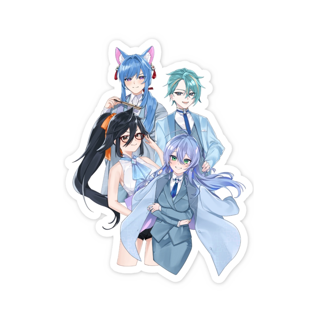 うるたまリーグ運営スマホステッカー