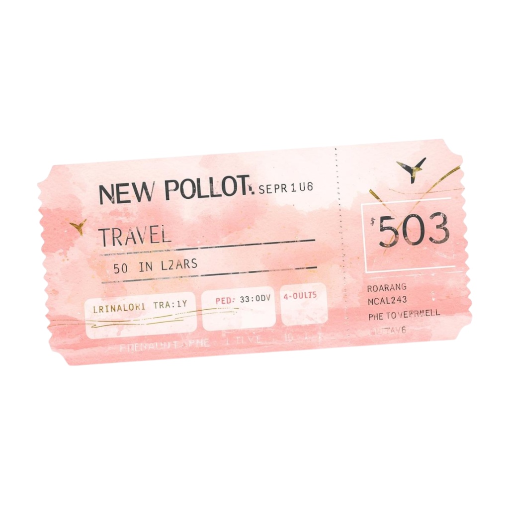 Pink Journey|水彩で描くアンティーク旅シリーズ 9点セット