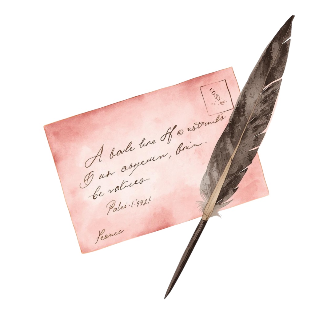 Pink Journey|水彩で描くアンティーク旅シリーズ 9点セット