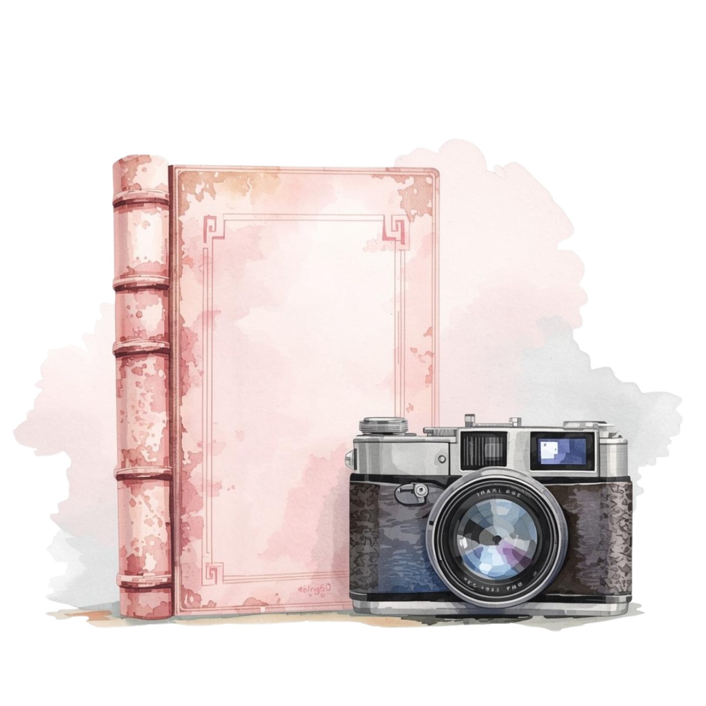 Pink Journey|水彩で描くアンティーク旅シリーズ 9点セット