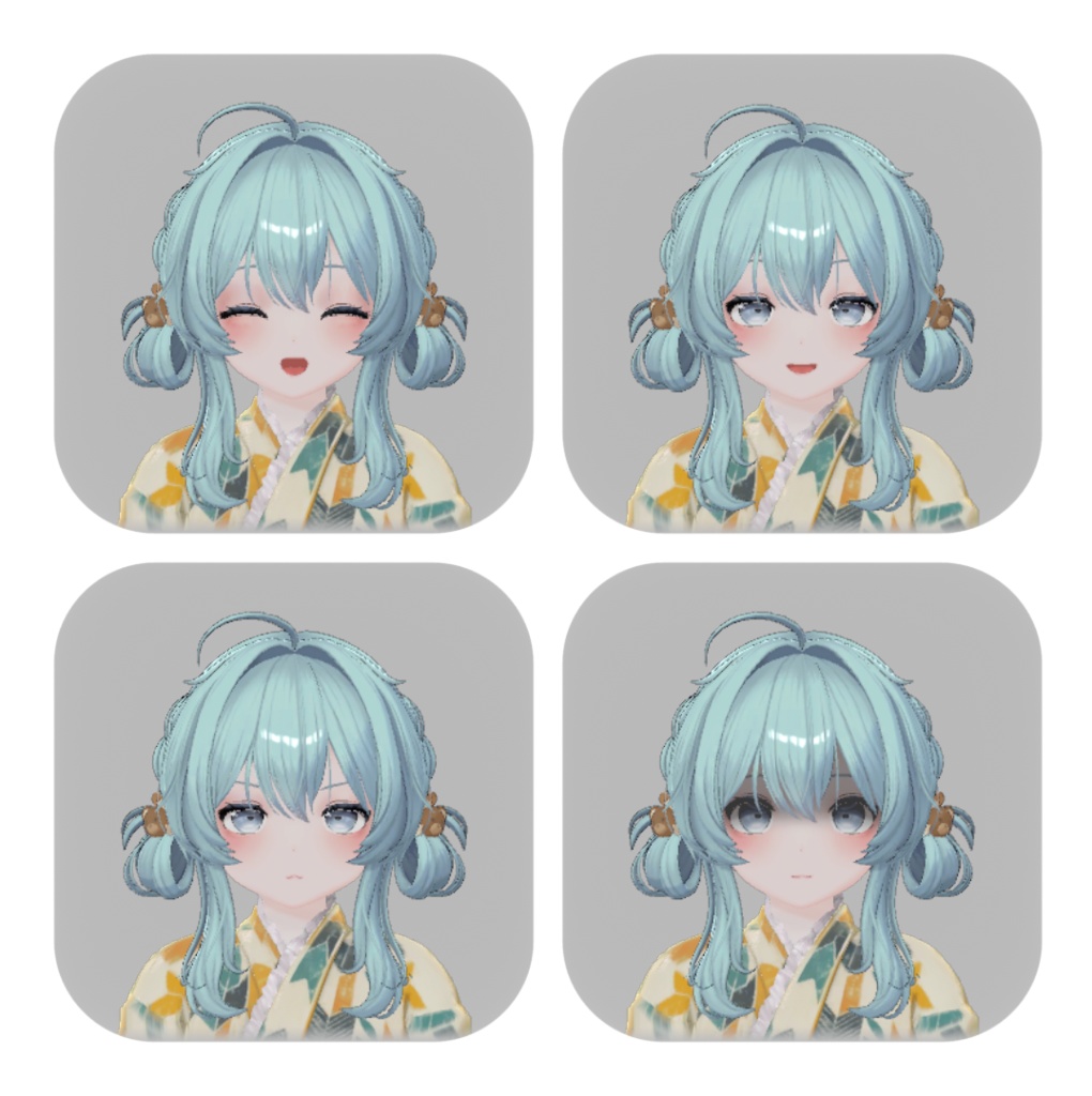 【セラフィナ対応】夏メイク【VRChat】