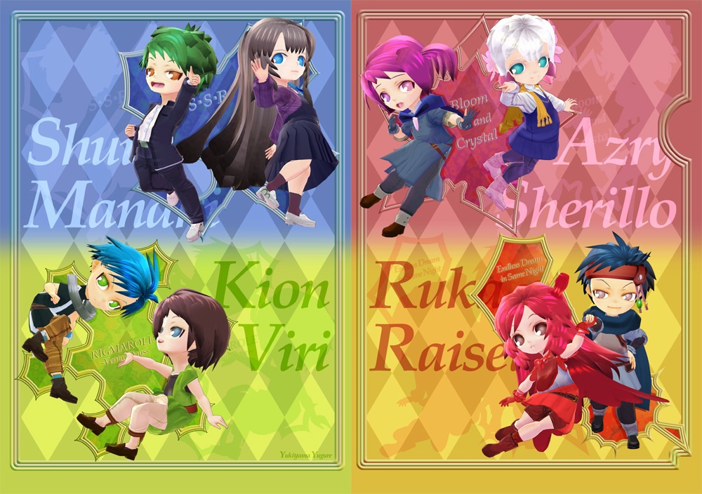 でふぉるめVRoidクリアファイル