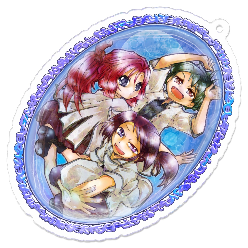 サイト開設2周年記念アクリルキーホルダー