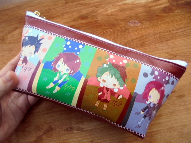 誕生日と季節のポーチ