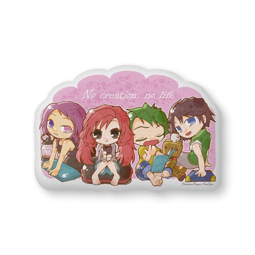 雪山創作ふかふかクッション