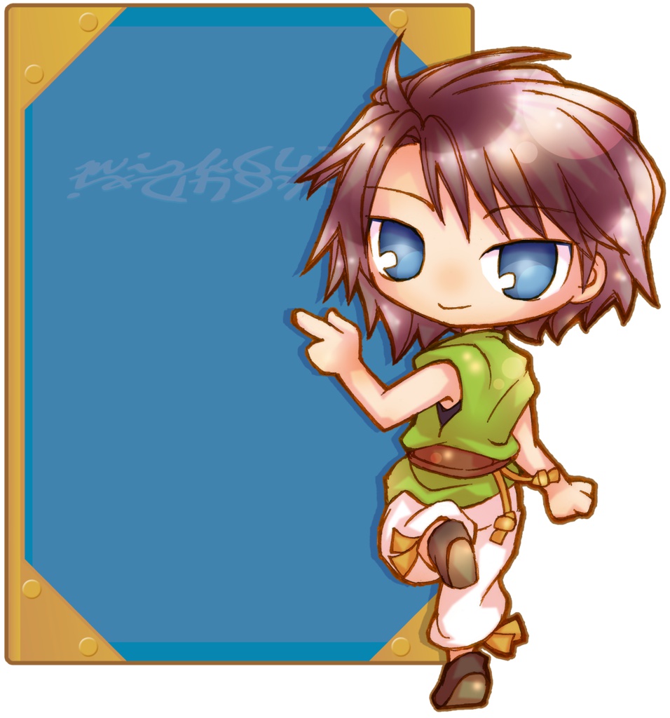 付箋を貼れるアクスタ(RIGMAROLE-Vernal Days-)