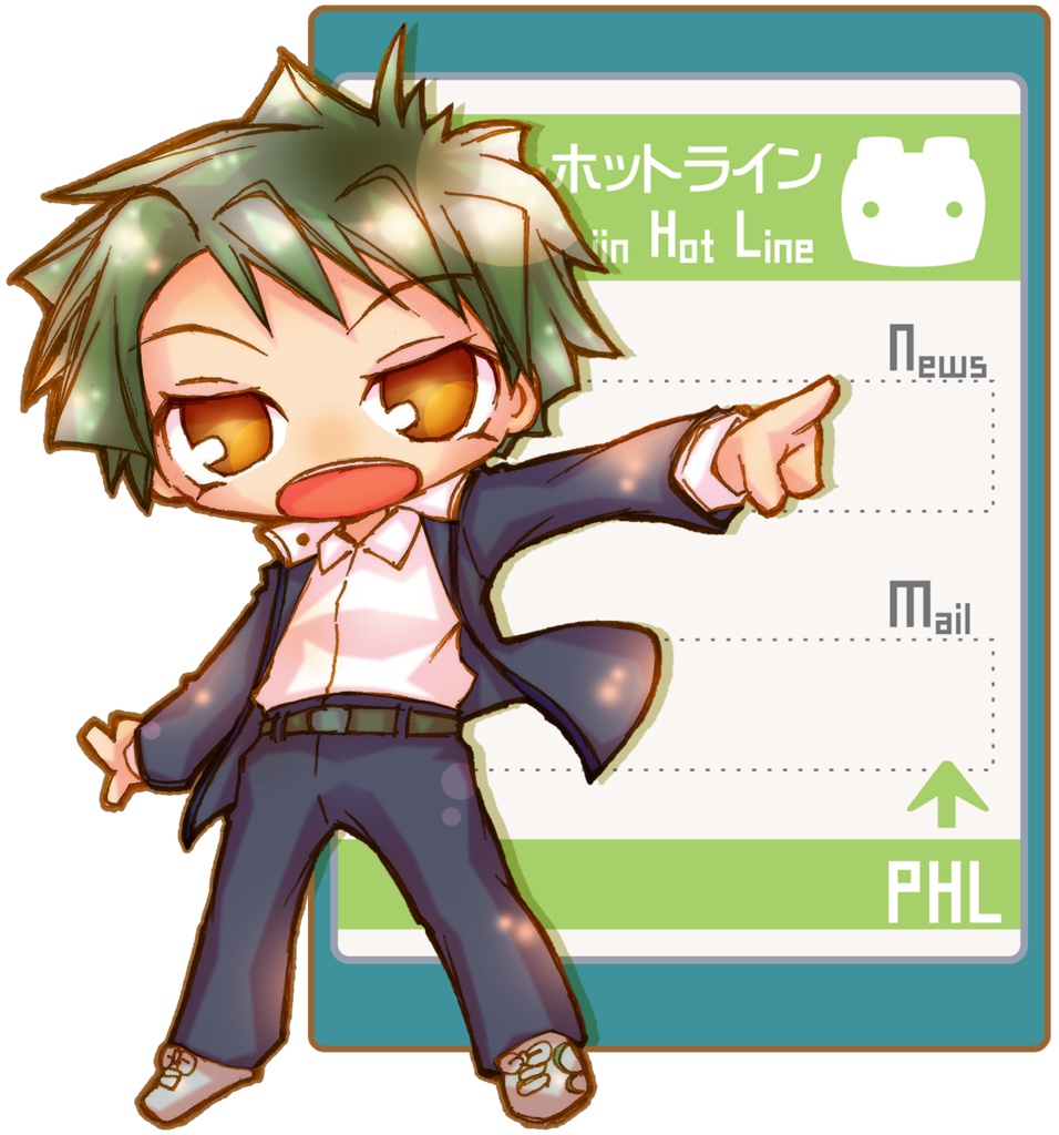 付箋を貼れるアクスタ(S・S・R)